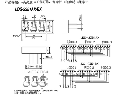 LDS-2351AXBX