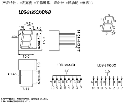 LDS-3195CX/DX-B